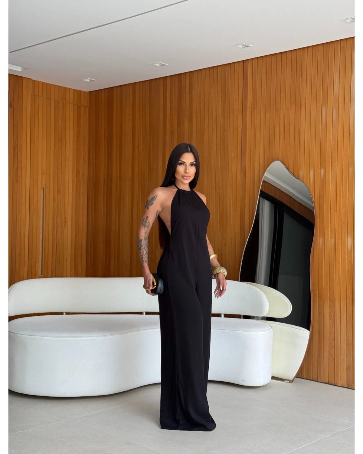 Macacão frente única May