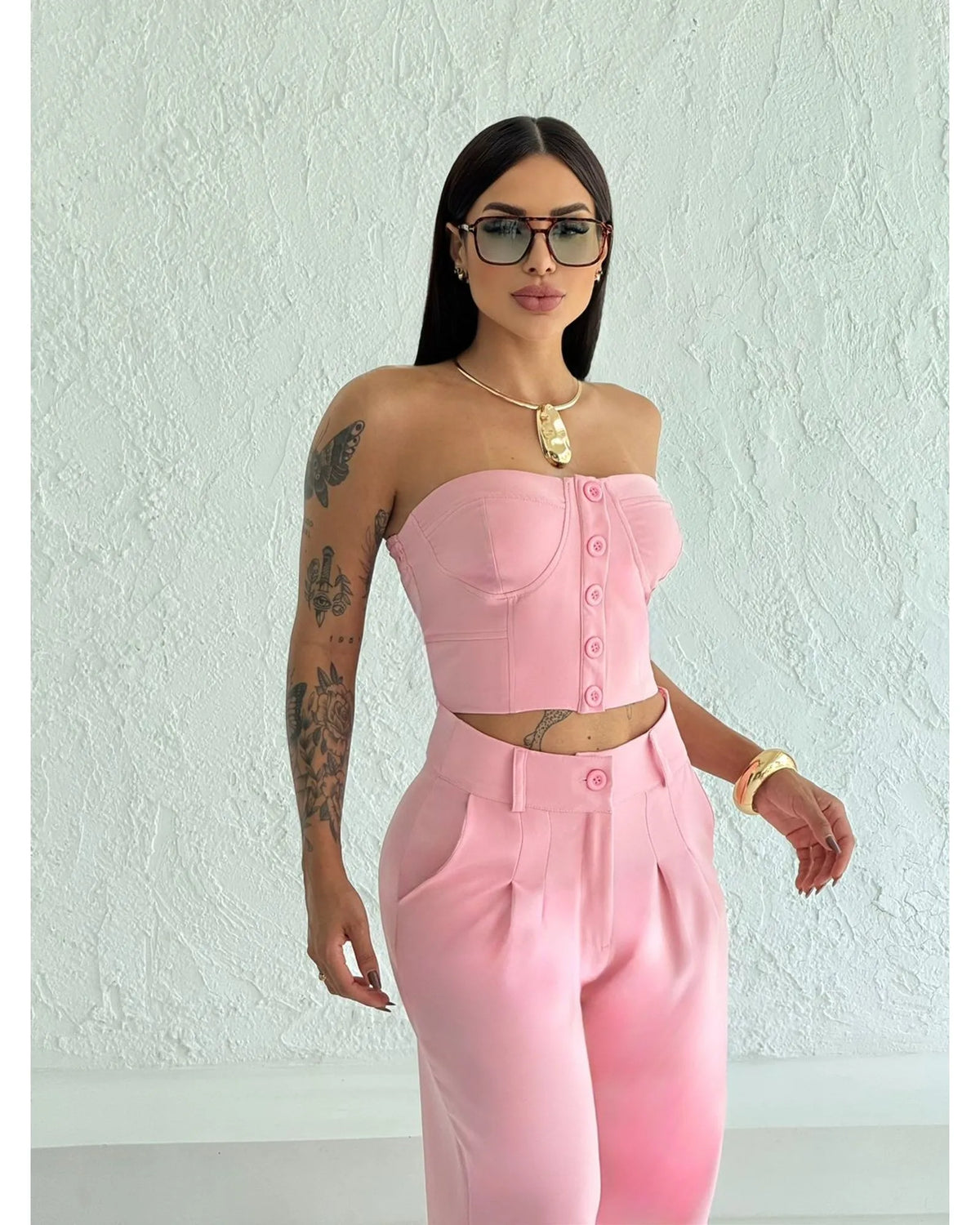 Conjunto Botões Zaya