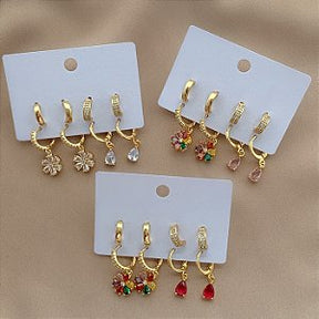 MIX DE COLARES AMANDA FOLHEADO A PRATA⭐️