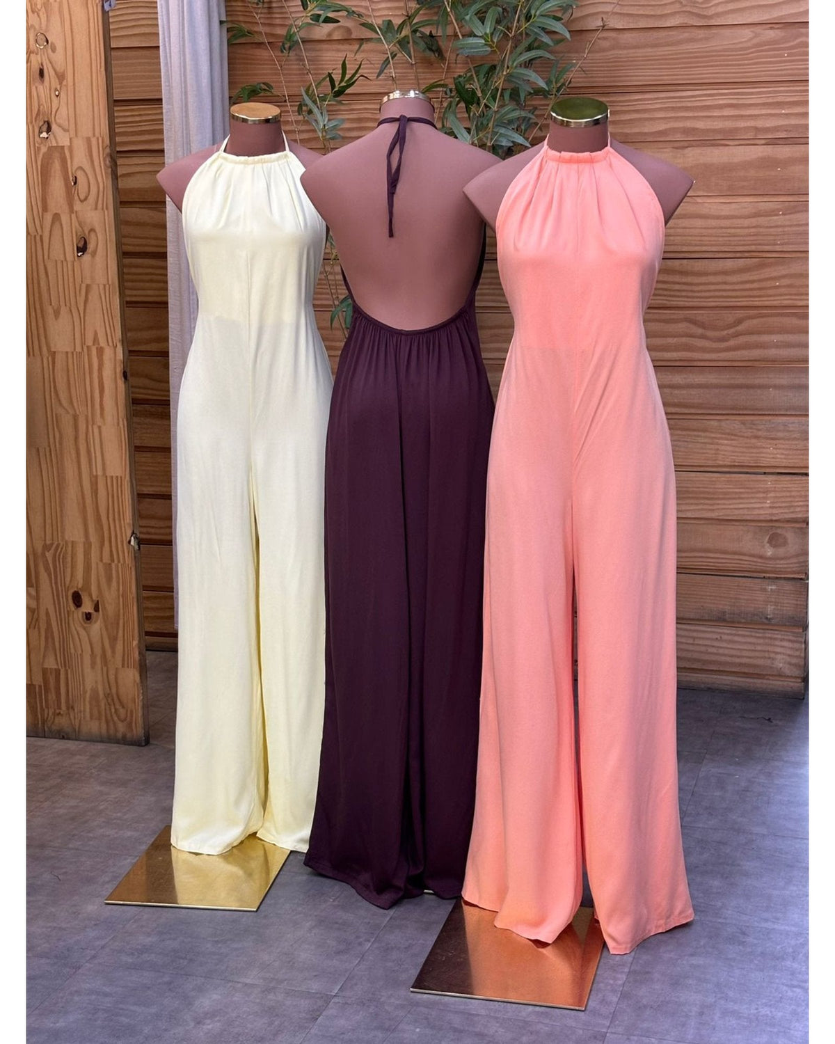 Macacão frente única May