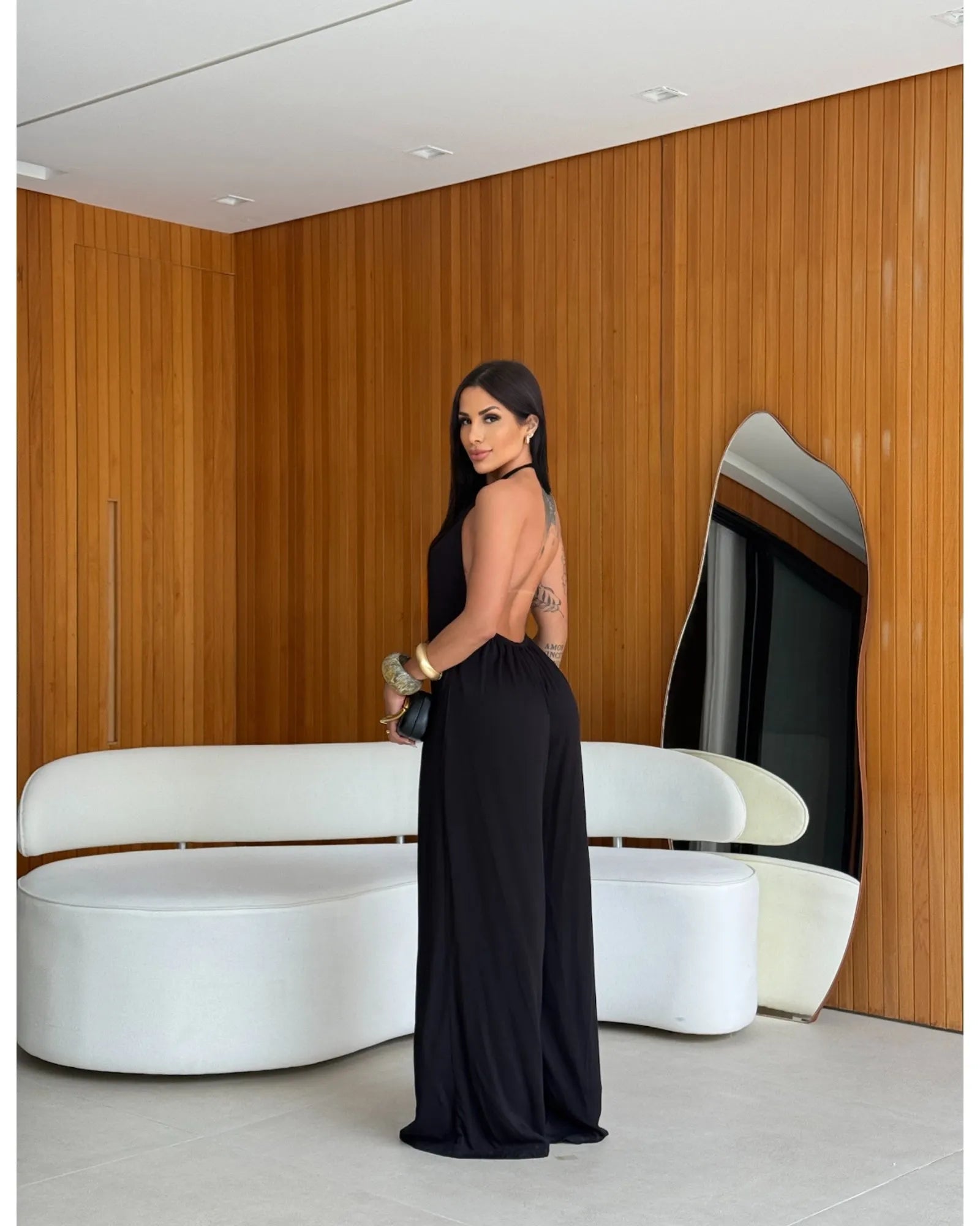 Macacão frente única May