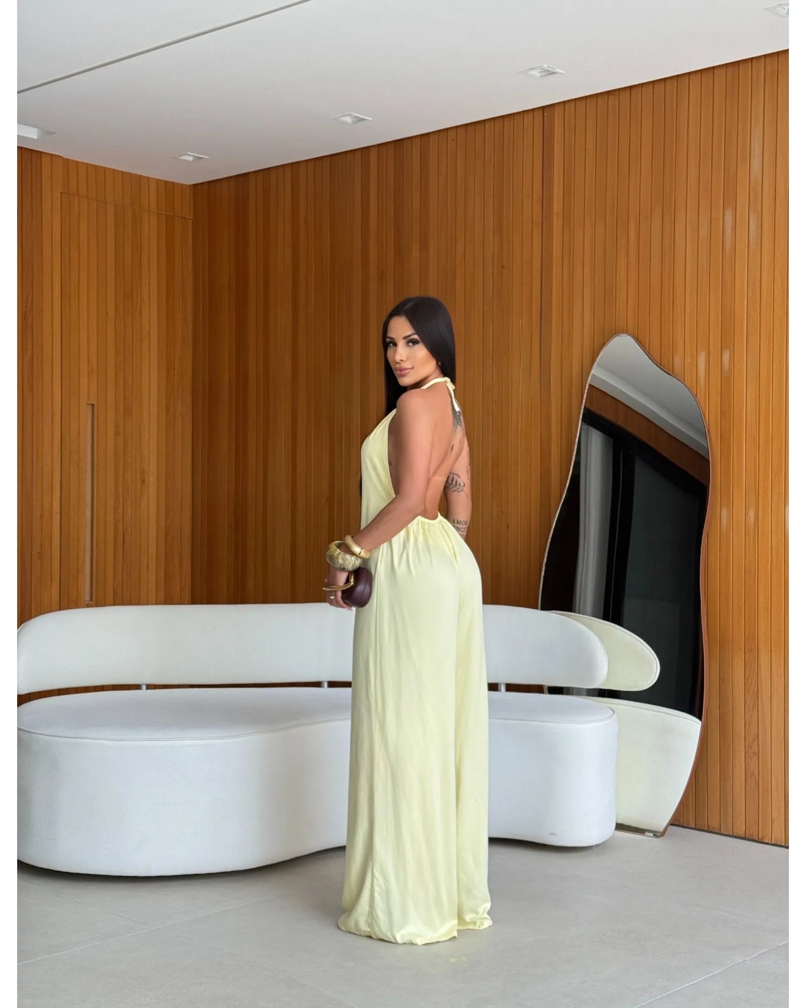 Macacão frente única May