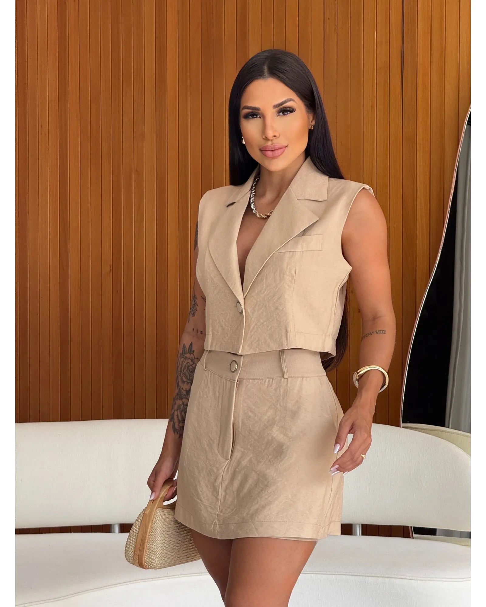 Conjunto Alfaiataria Paolla