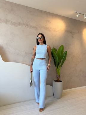 Conjunto Tricô Samanta