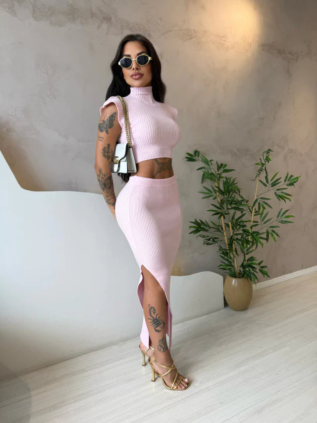 Conjunto Tricô Andreza