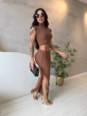 Conjunto Tricô Andreza