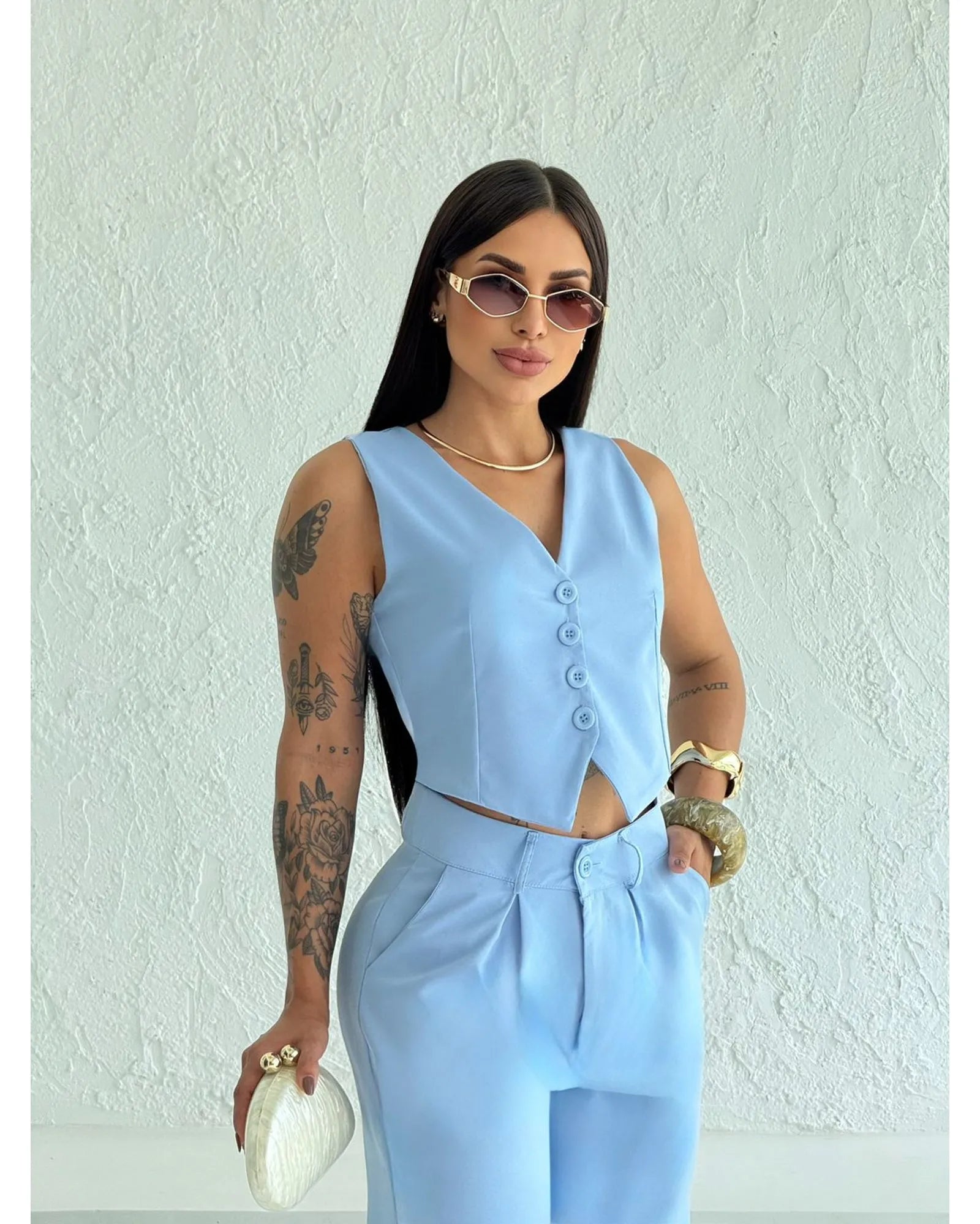 Conjunto Alfaiataria Mega