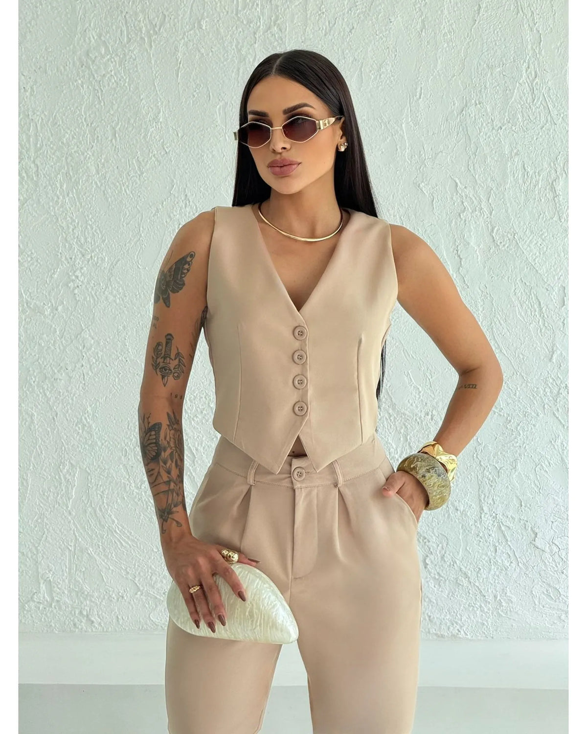 Conjunto Alfaiataria Mega