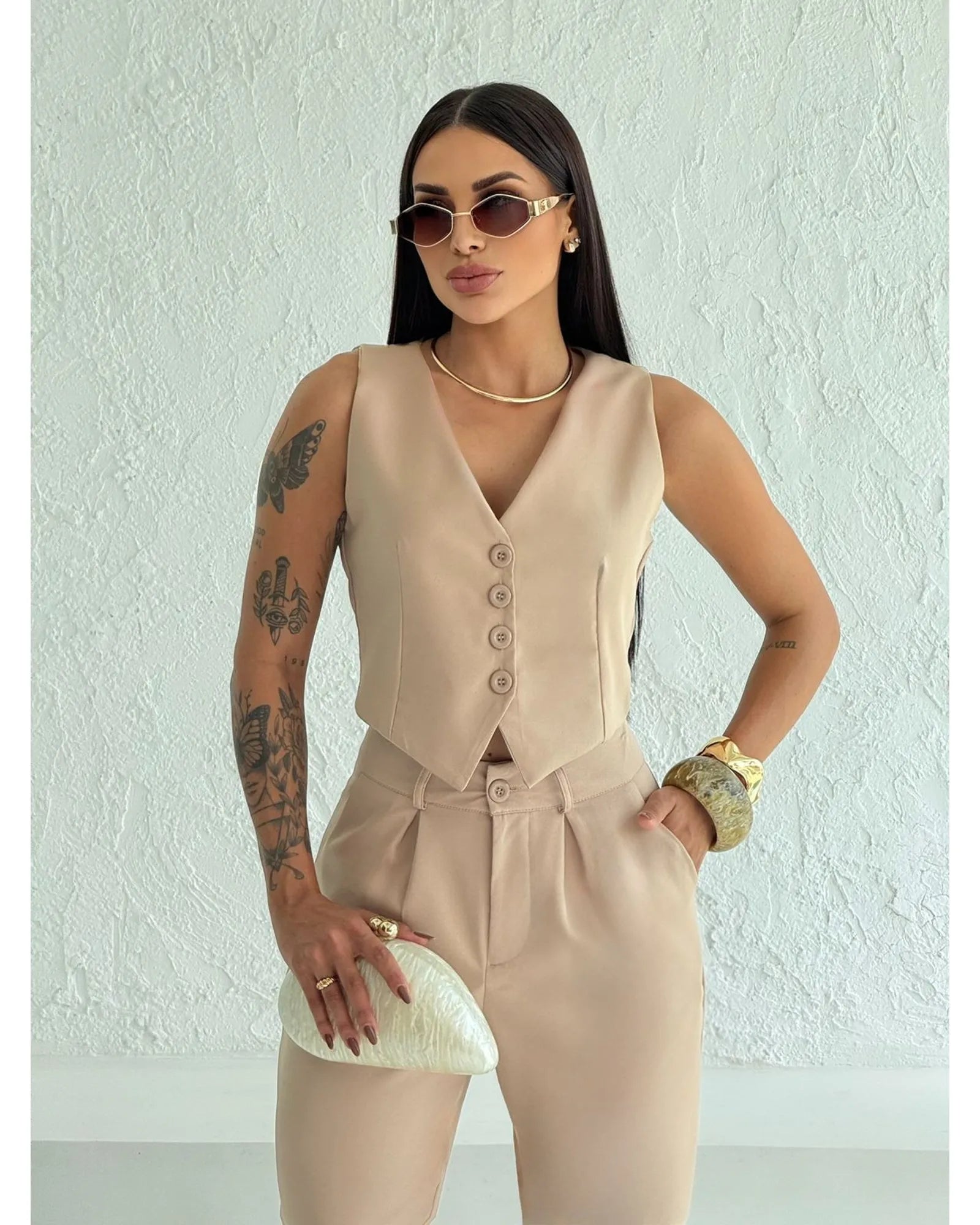 Conjunto Alfaiataria Mega